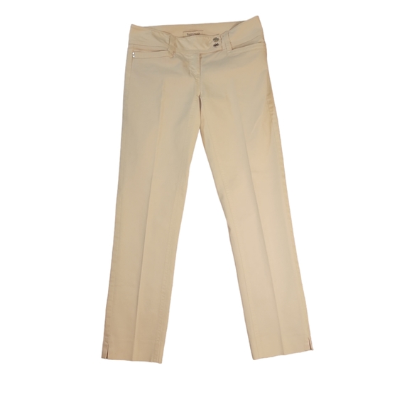 White House Black Market White Ankle Pant Size 00 - Picture 1 of 9